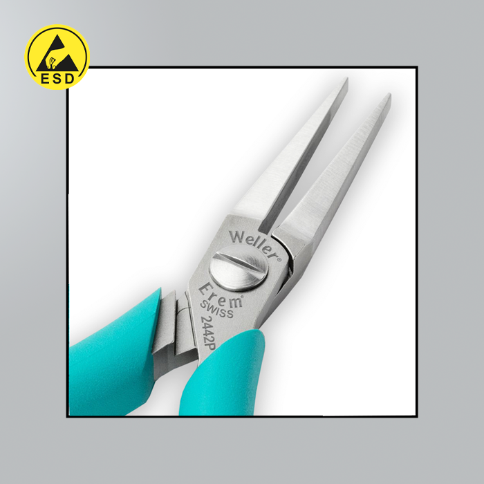 Erem 2442P MagicSense Flat Nose Pliers ESD (E-2442P) Erem 2442P MagicSense Flat Nose Pliers ESD (E-2442P)